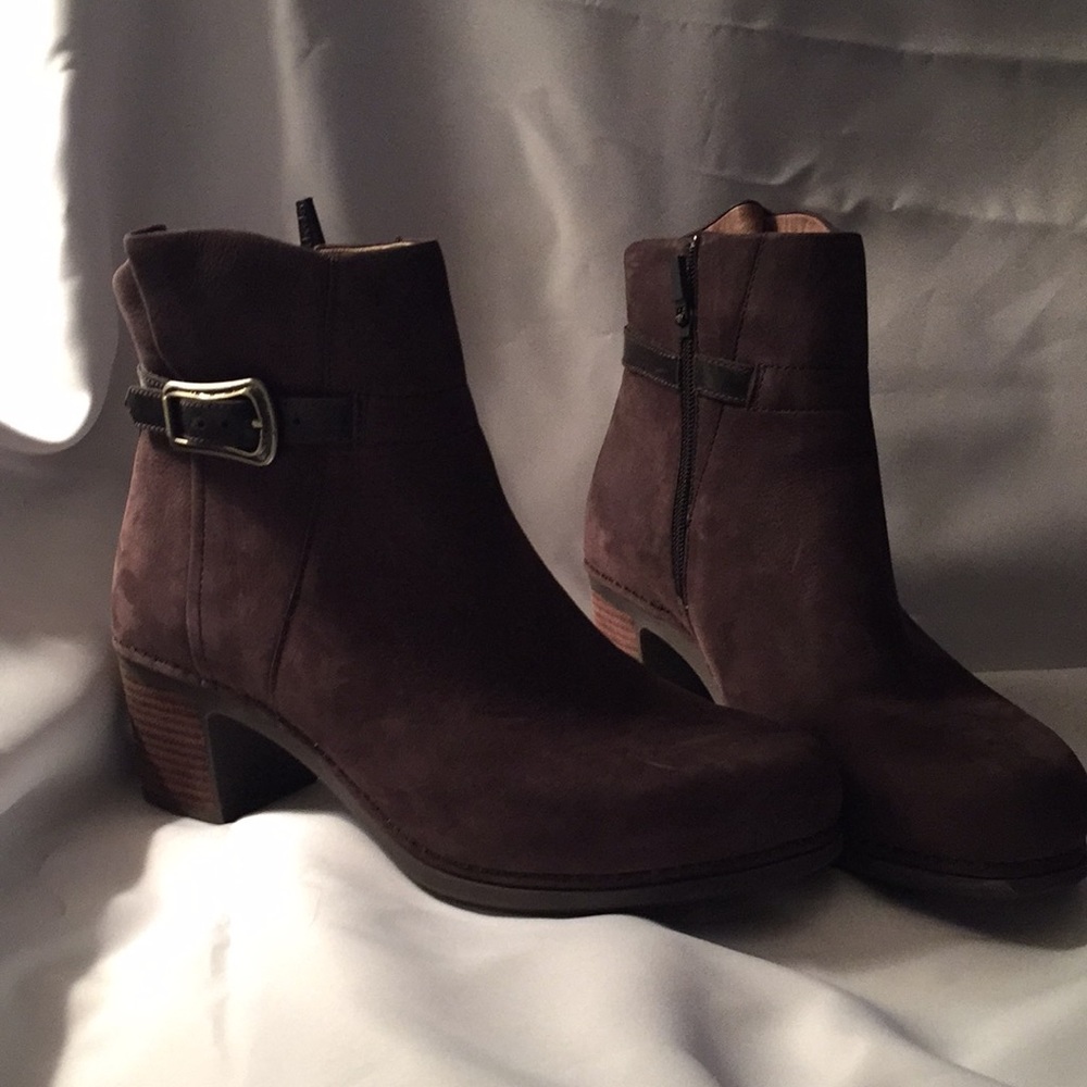 Dansko booties in size 41. 2” heels.